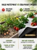 Укрывной материал Грядка в порядке для клубники и овощей с УФ стабилизатором бело-черный мульчирующий 80 г/м2, 1,6 х 5 м Благодатное Земледелие